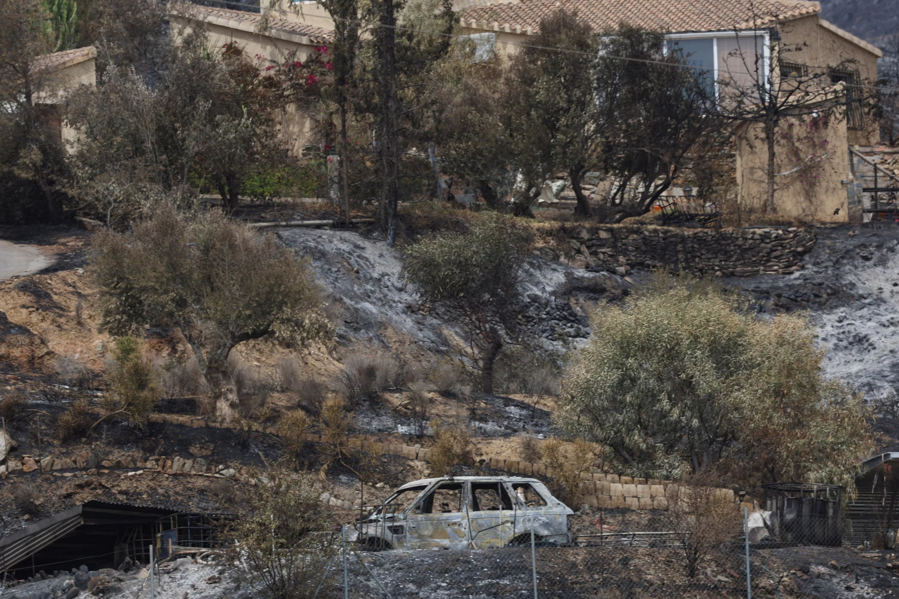 Une Française figure parmi les personnes disparues dans les incendies en Espagne