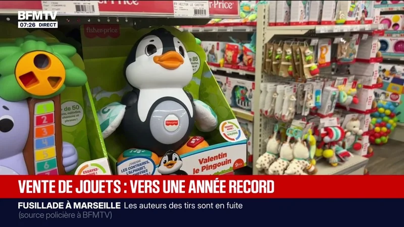 Vente de jouets: les Français ont dépensé sept milliards d'euros sur les sept premiers mois de l'année, un niveau inédit