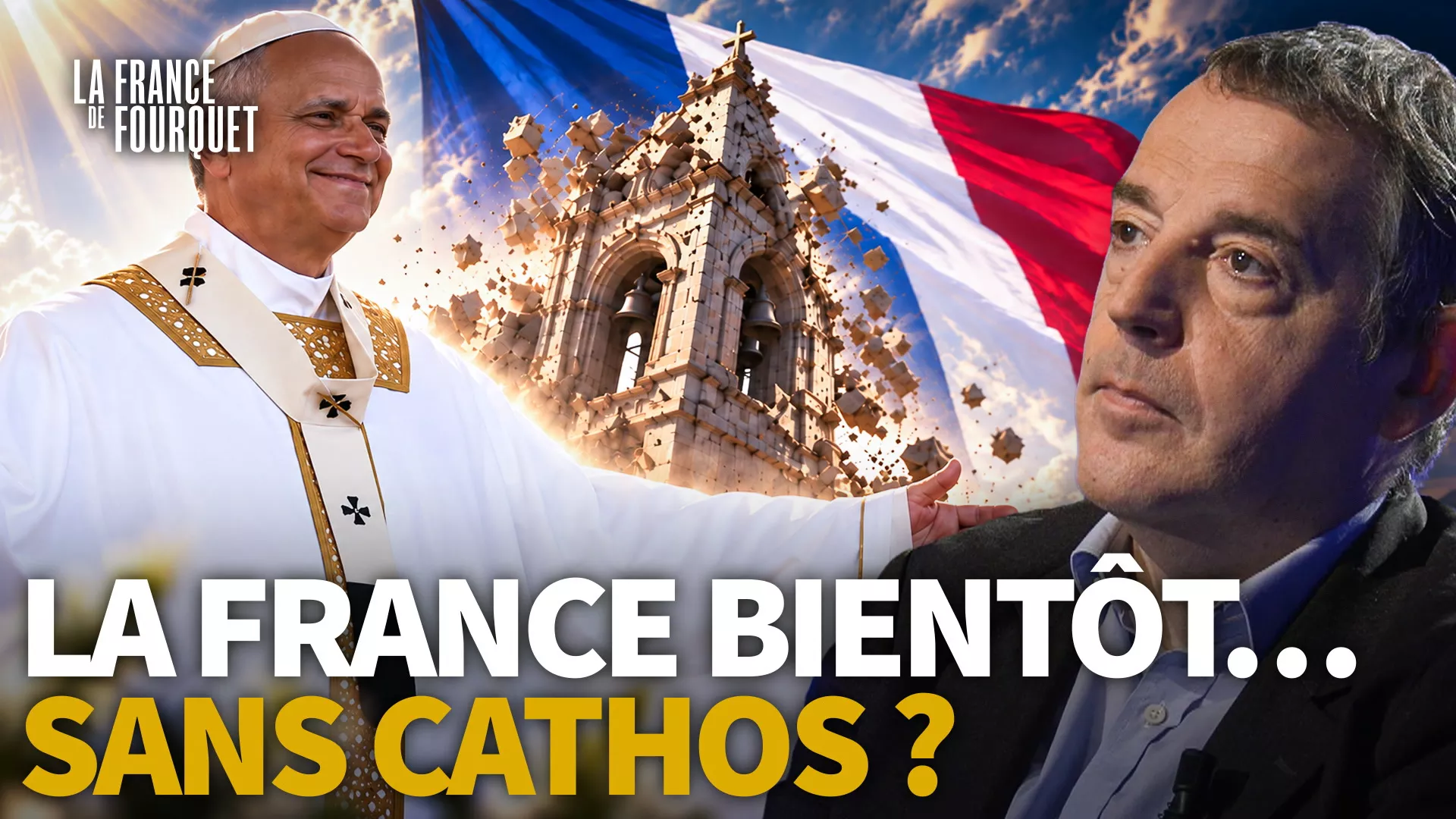 Visite du pape Léon XIV : le déclin du catholicisme en France est-il irréversible ? L’analyse de Jérôme Fourquet