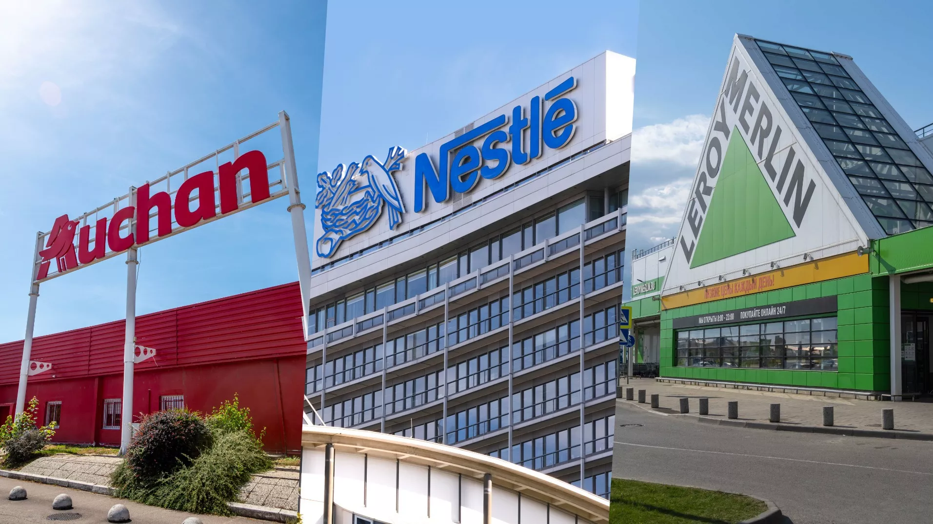 Vladimir Poutine sanctionne des «pays inamicaux» en passant les filiales russes d’Auchan, Nestlé et Leroy Merlin sous administration provisoire